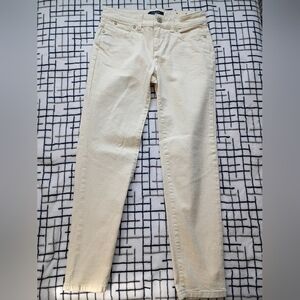 Talbots Size 2 Petite Classic Cream Women's Jeans New